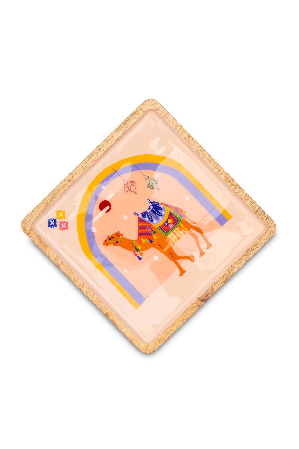 Wooden Platter - Moroccon Vibes