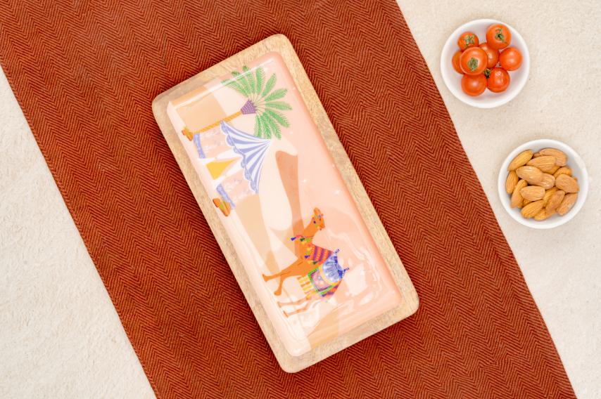 Wooden Platter - Moroccon Vibes