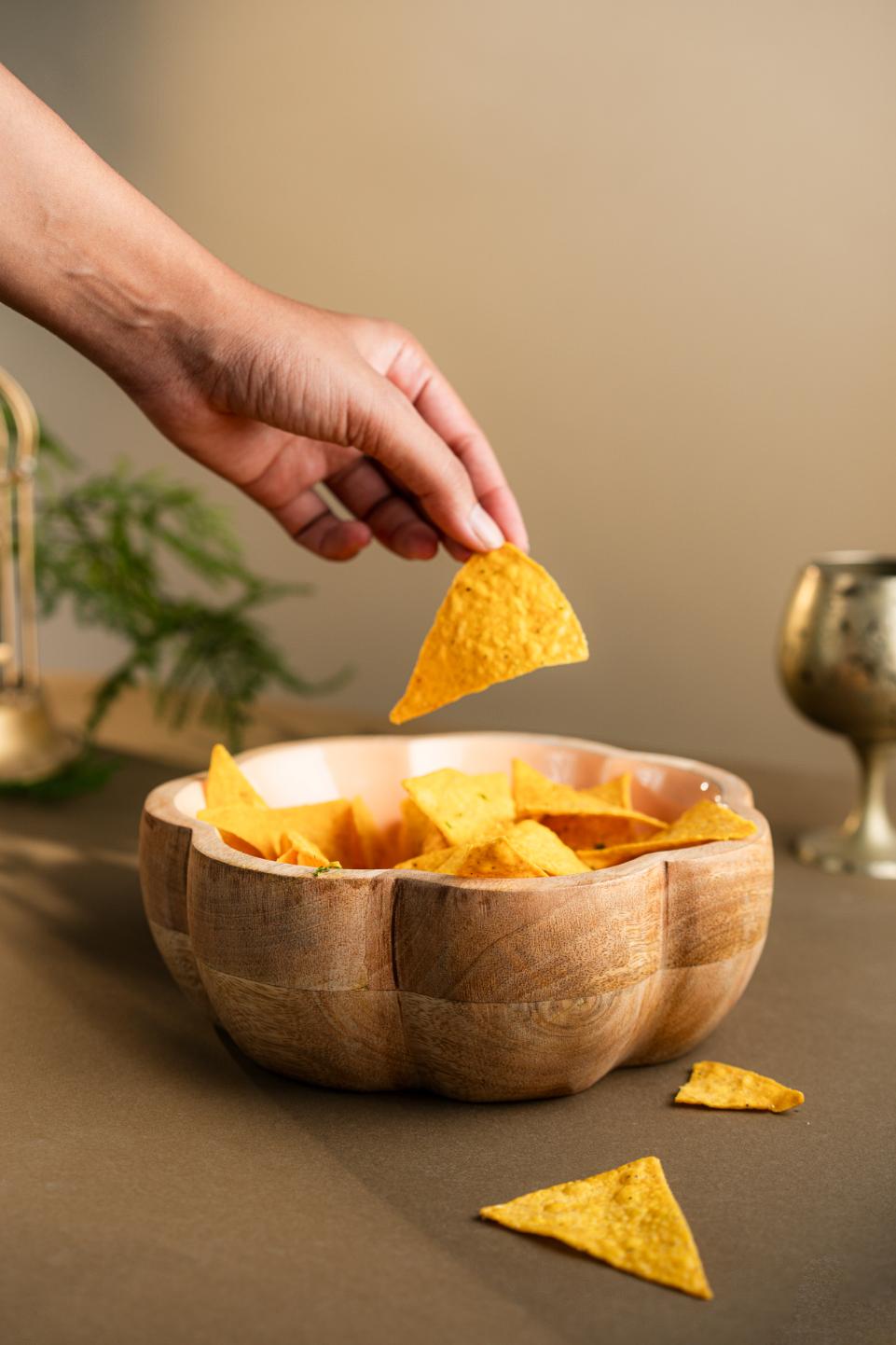Wooden Bowl Blossom