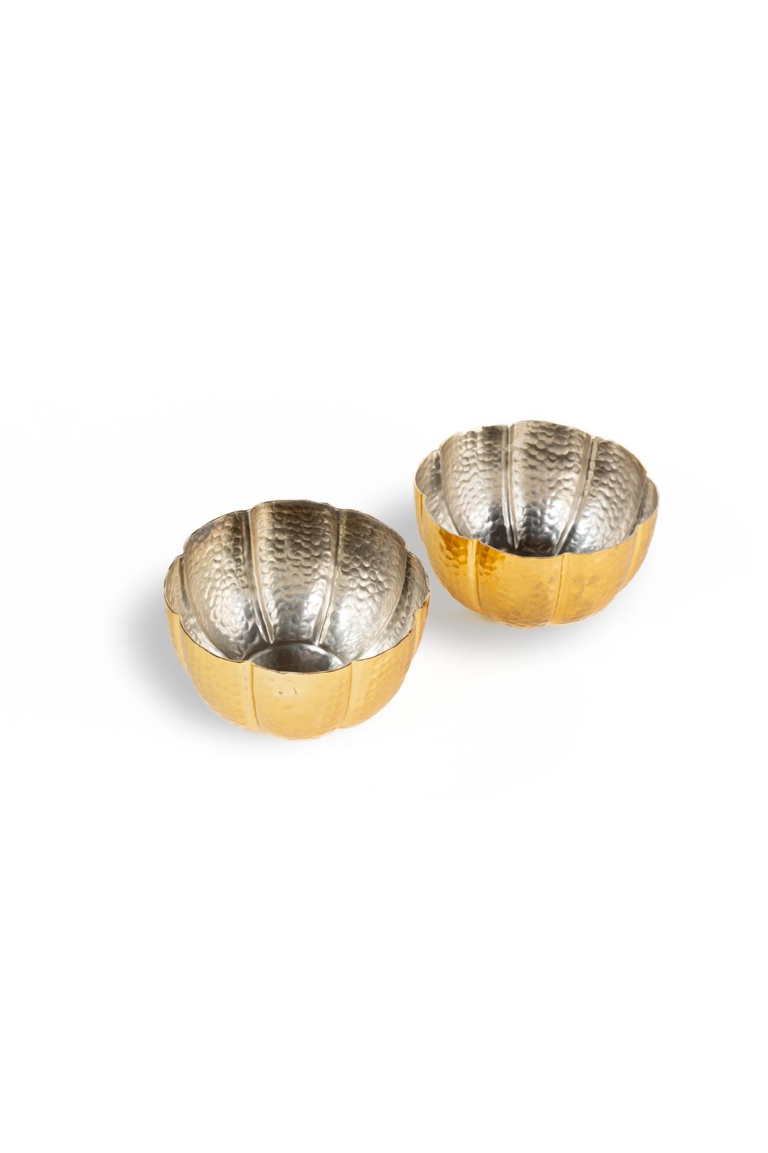 Serving Bowl Two Tone Hammer