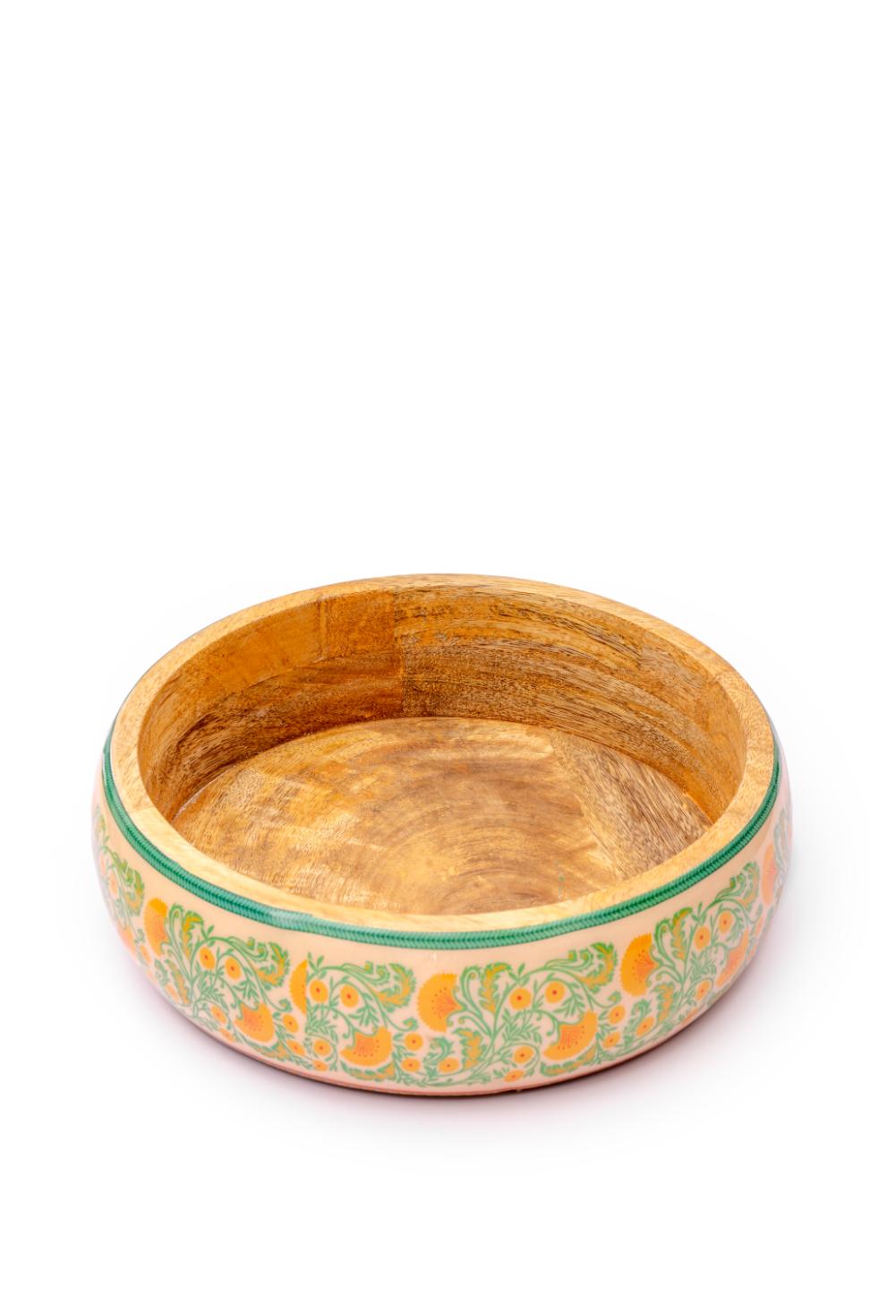 Wooden Salad Bowl + Server Set