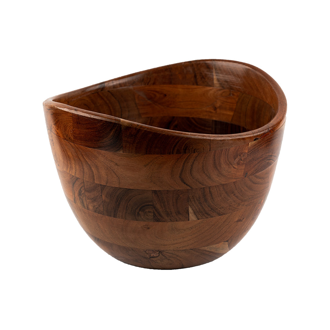 Serving Bowl Wooden Boat