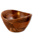 Serving Bowl Wooden Boat