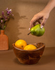 Serving Bowl Wooden Boat