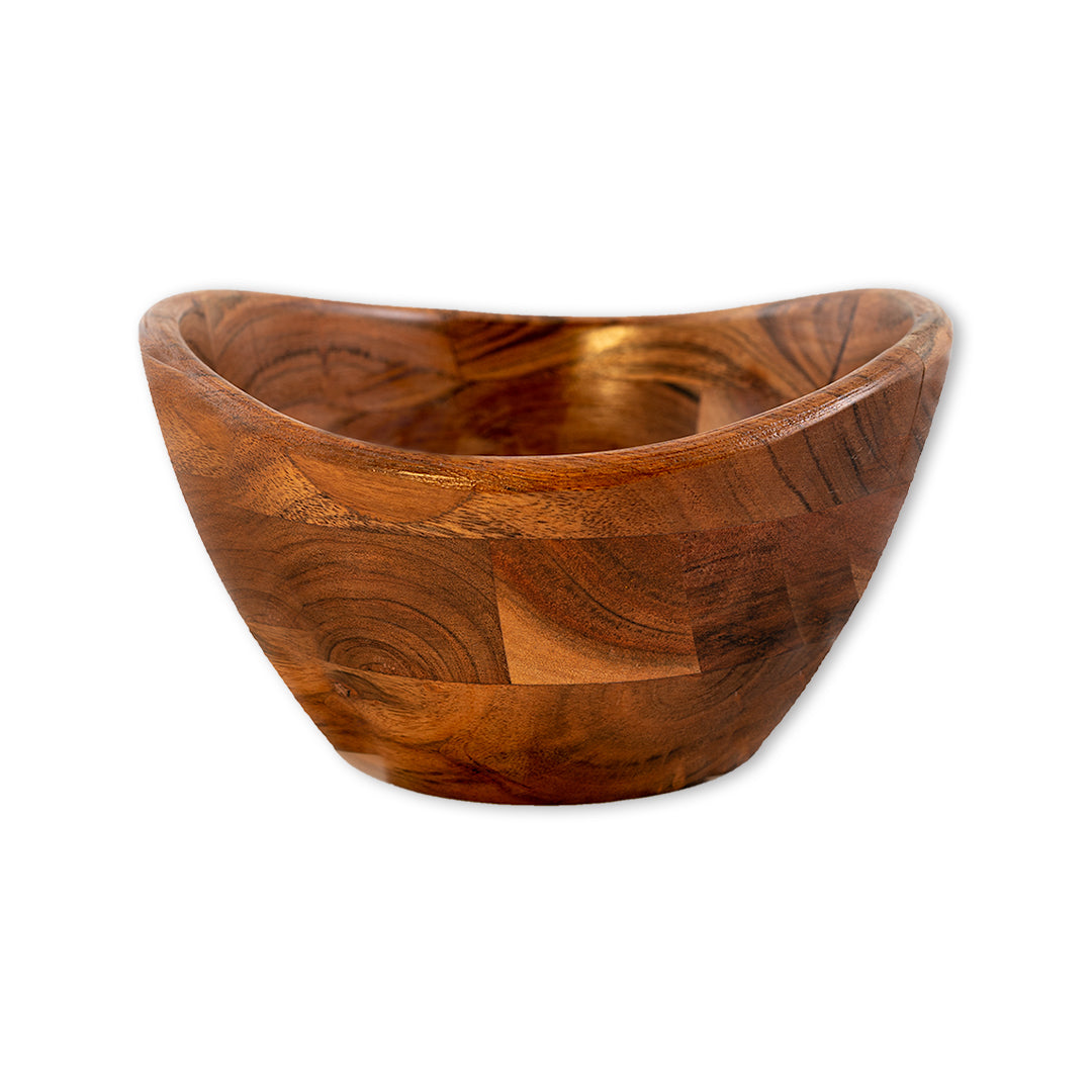 Serving Bowl Wooden Boat
