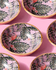 Serving Bowl Wooden Tropical