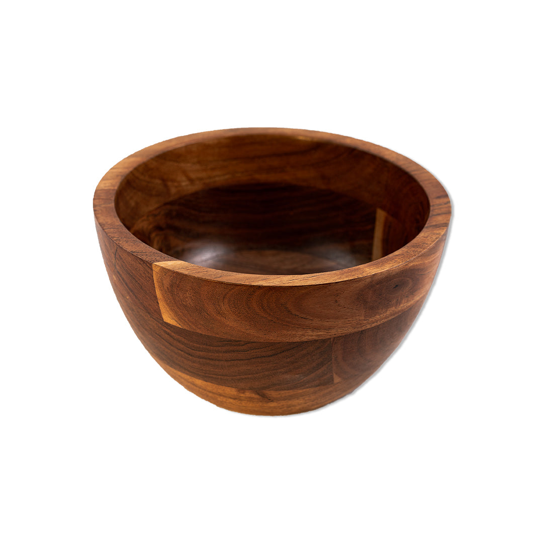 Serving Bowl Wooden U Shaped