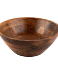 Serving Bowl Wooden V Shaped