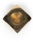 T-Light Holder Solid Gold Square
