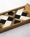 Black & White Serving Tray