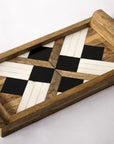 Black & White Serving Tray