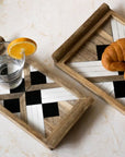 Black & White Serving Tray