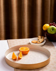 Tray Metal - Shell Round