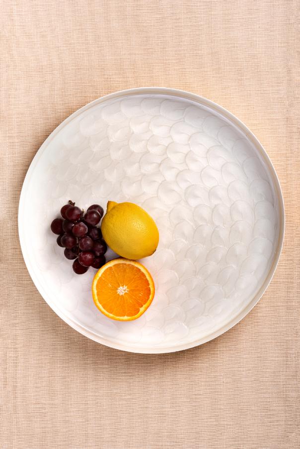 Tray Metal - Shell Round