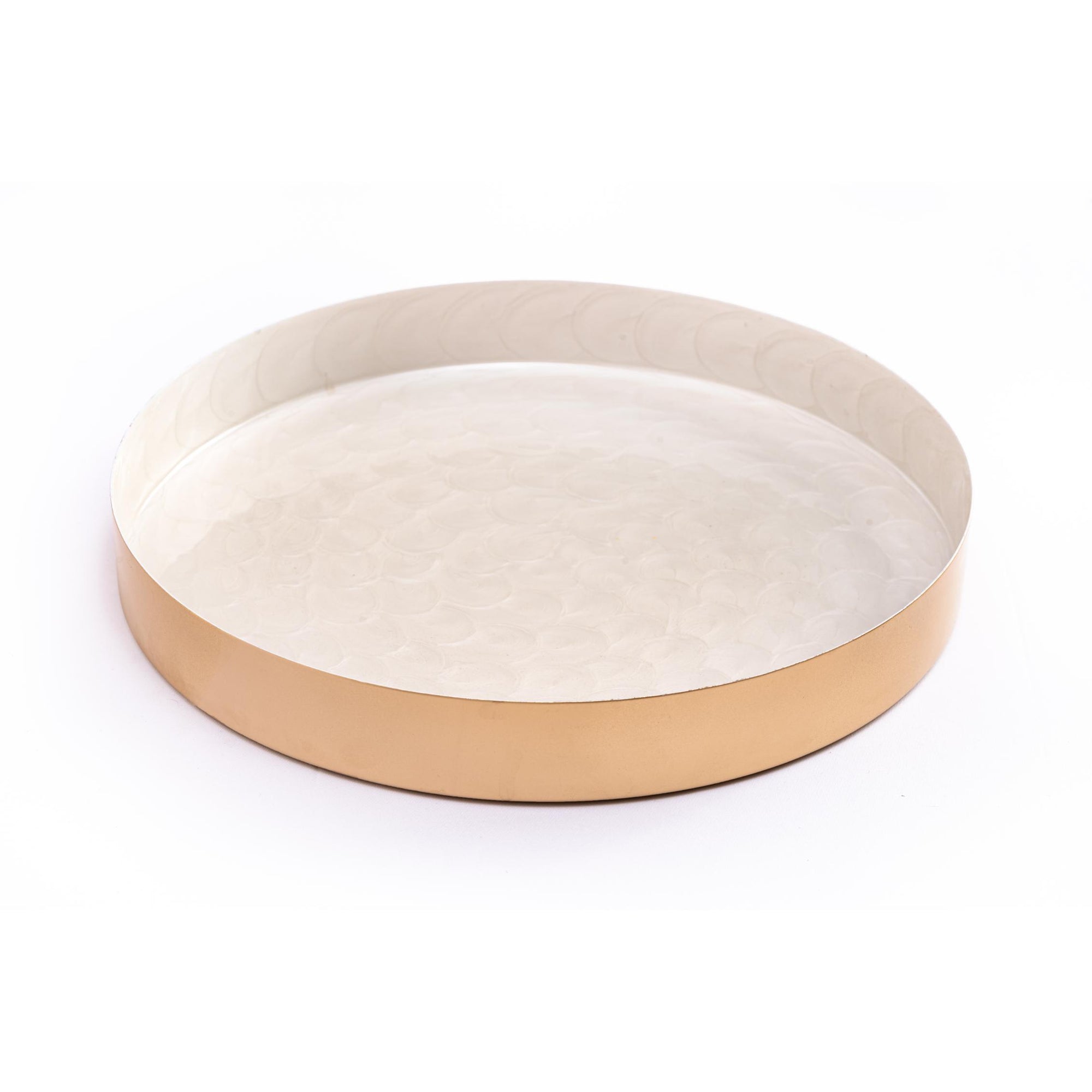 Tray Metal - Shell Round