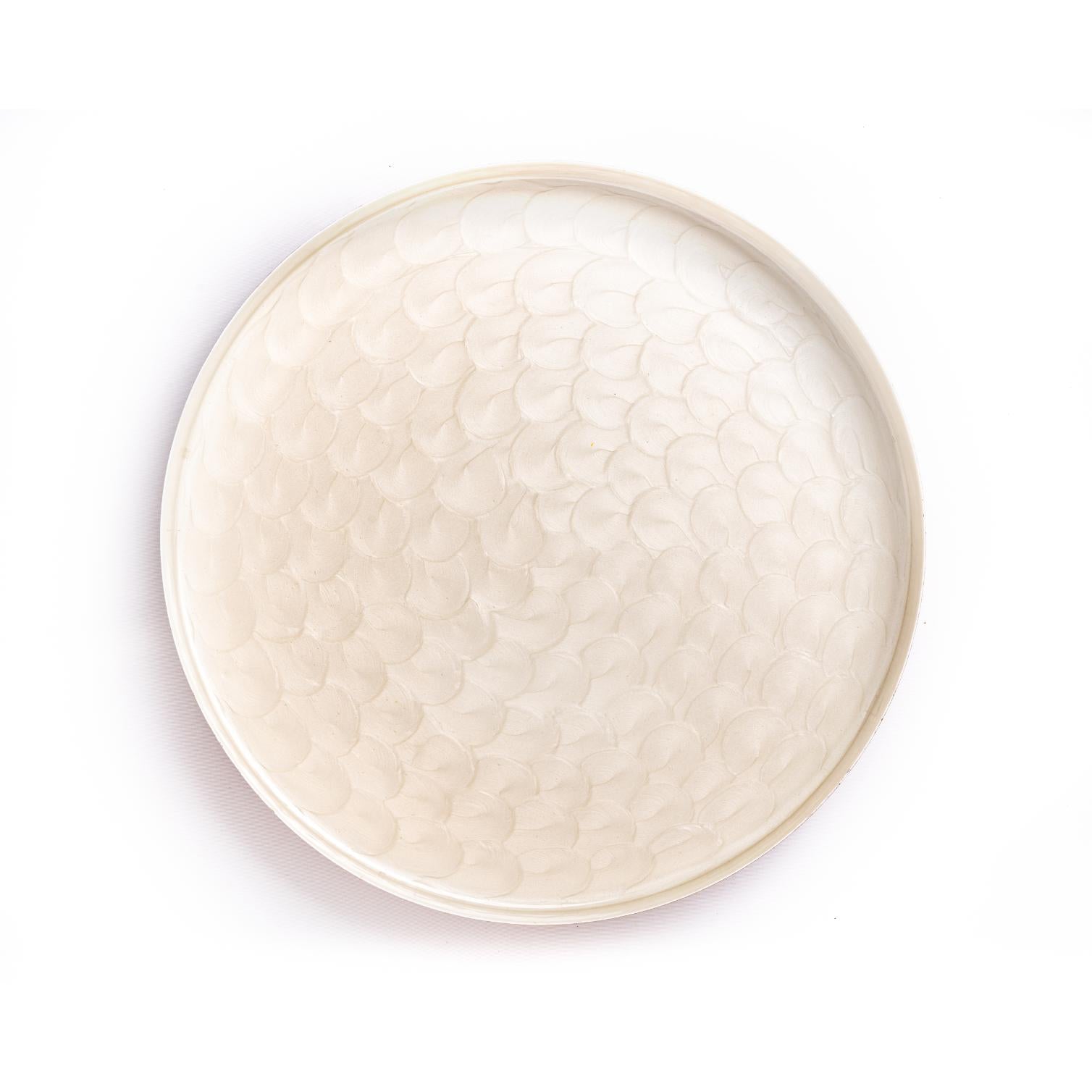 Tray Metal - Shell Round