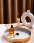 Tray Metal - Shell Round