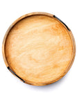 Tray Wooden - Wooden Round D Handle