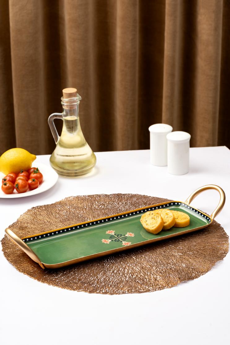 Tray Metal - Metal Motif