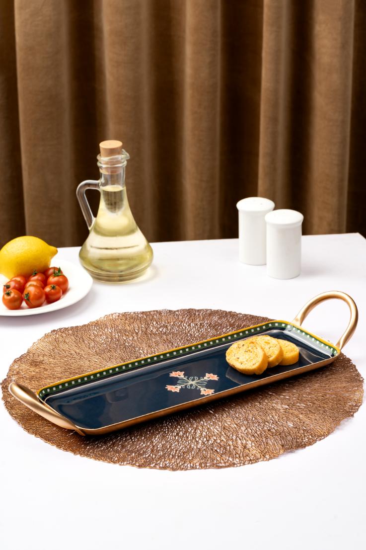 Tray Metal - Metal Motif