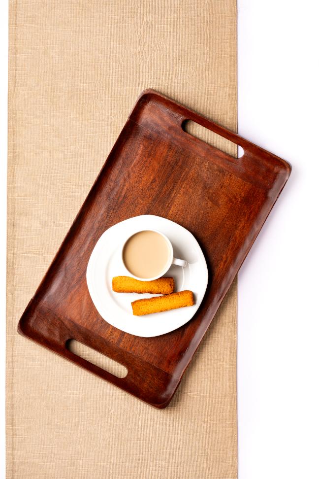 Tray Wooden Serenity