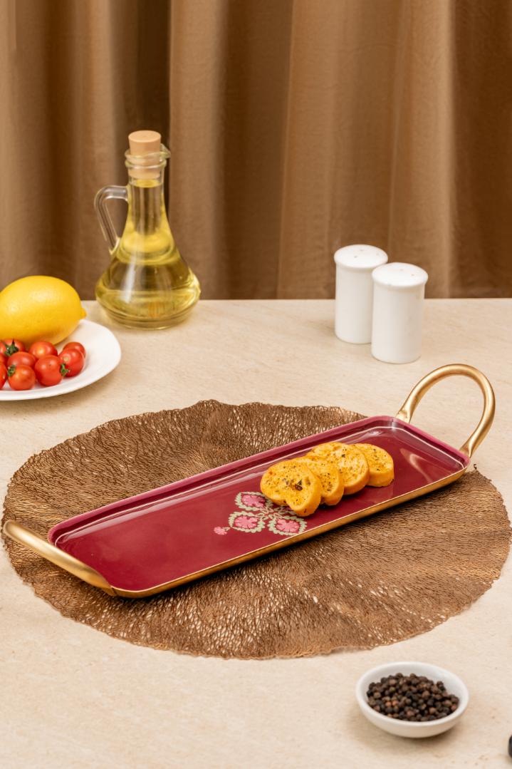 Tray Metal - Metal Motif
