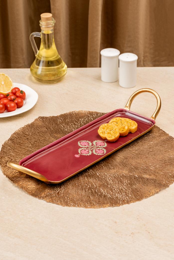 Tray Metal - Metal Motif