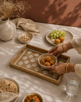 Tray Wooden - Coastal Seashell