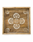 Tray Wooden - Gulmohar