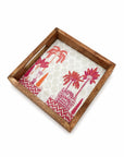Tray Wooden - Palm Royale