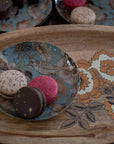 Wooden Platter - Handpainted Floral - Oval
