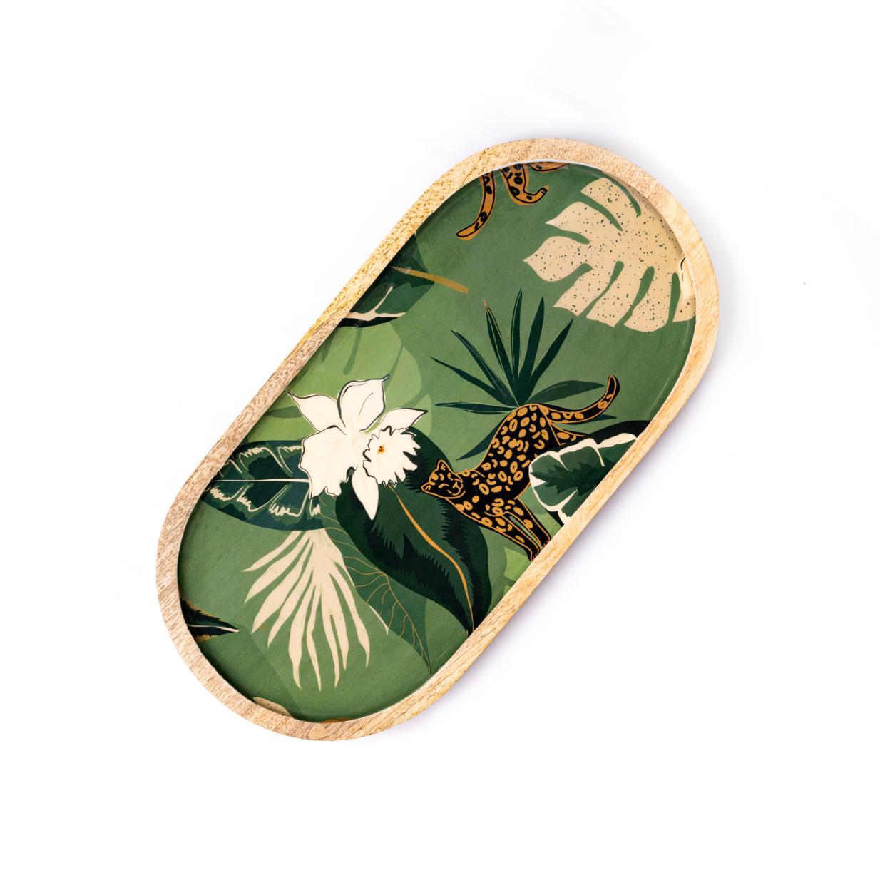 Wooden Platter with bowl