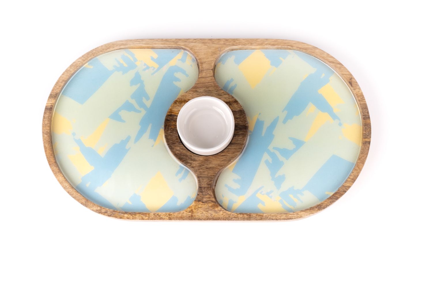 Chip and Dip Oval Platter