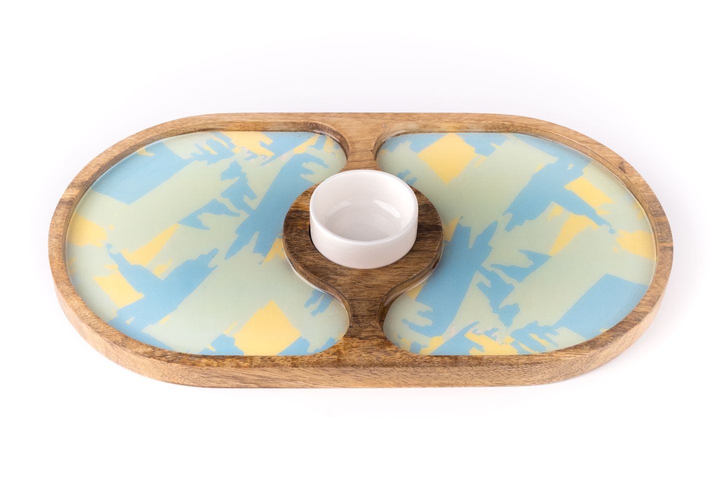 Chip and Dip Oval Platter