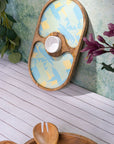 Chip and Dip Oval Platter