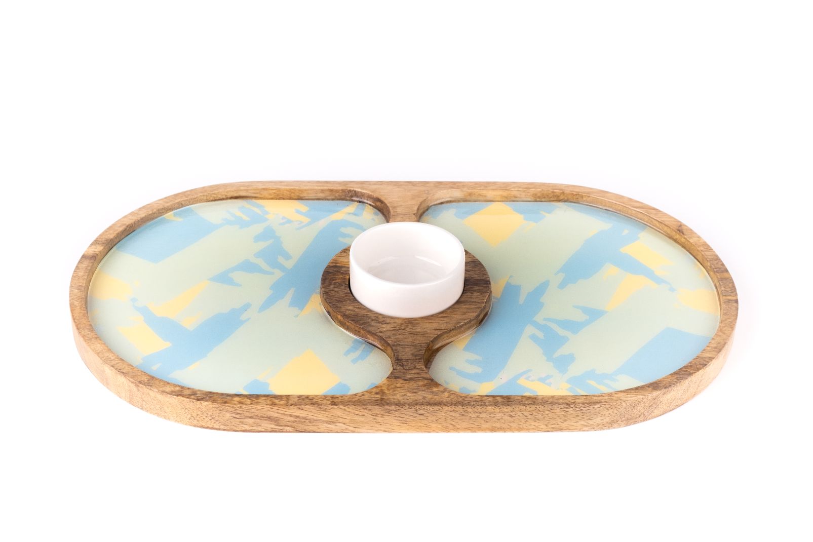 Chip and Dip Oval Platter