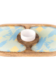 Chip and Dip Oval Platter