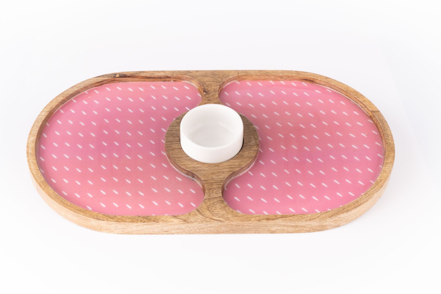 Chip and Dip Oval Platter