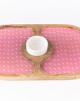 Chip and Dip Oval Platter