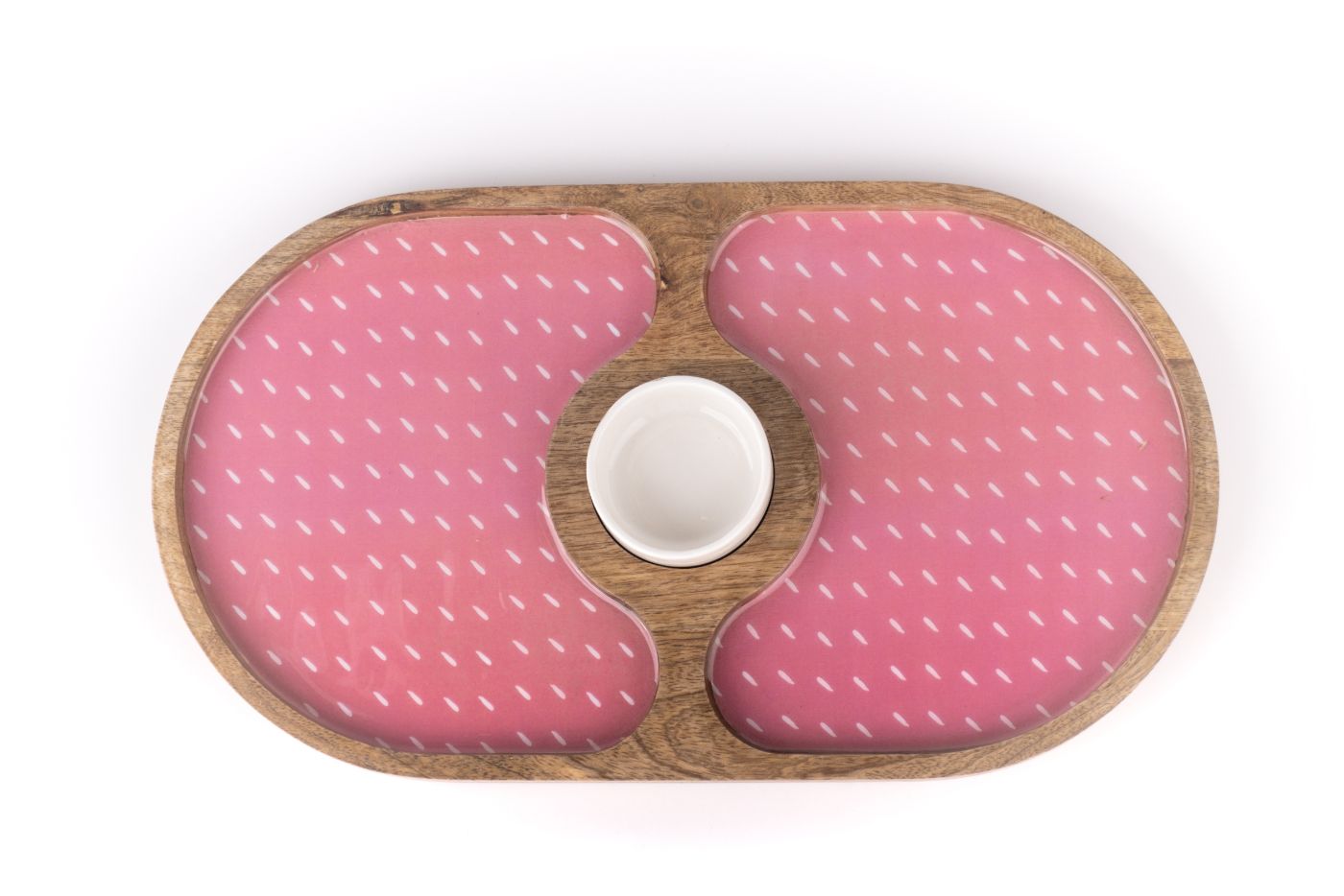 Chip and Dip Oval Platter