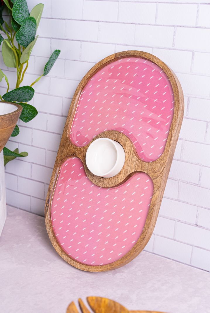 Chip and Dip Oval Platter