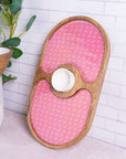 Chip and Dip Oval Platter