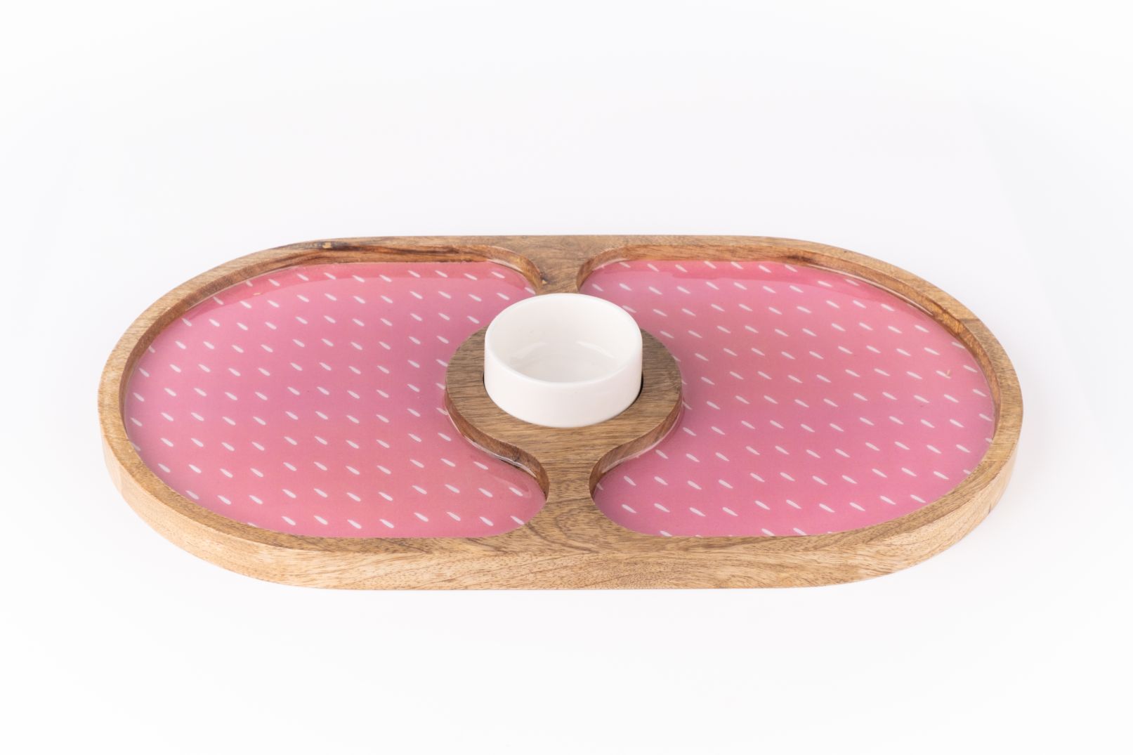 Chip and Dip Oval Platter