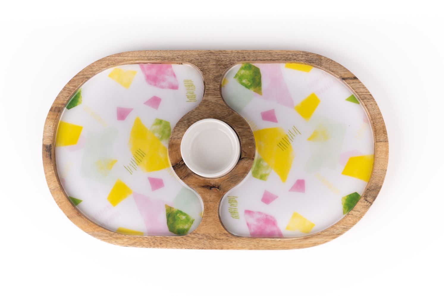 Chip and Dip Oval Platter