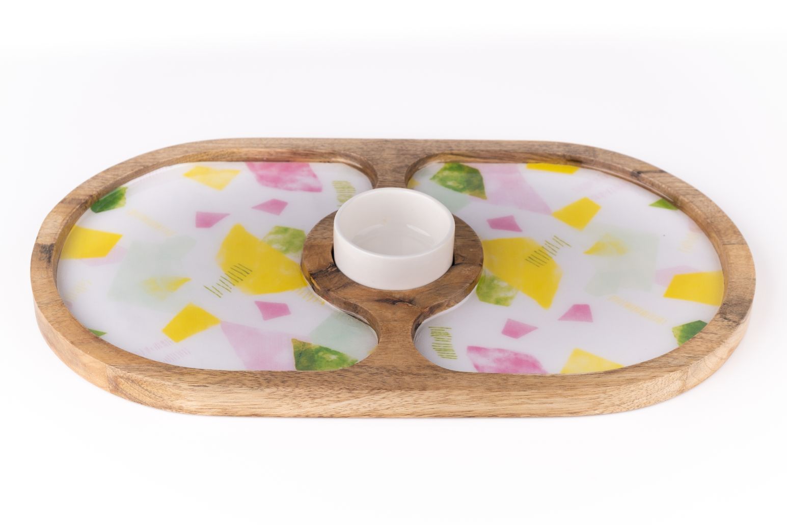 Chip and Dip Oval Platter