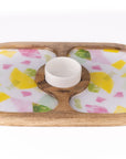 Chip and Dip Oval Platter