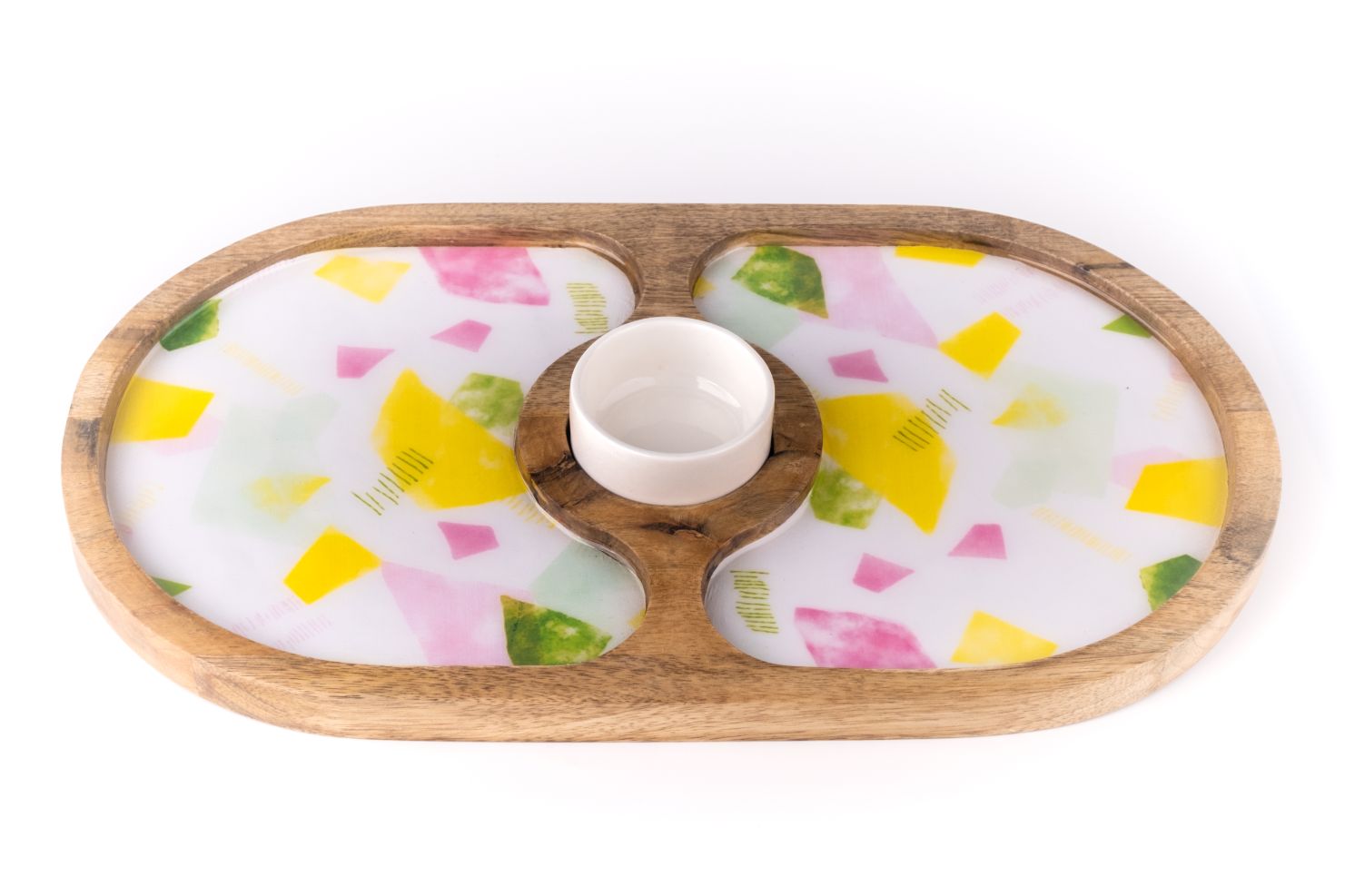 Chip and Dip Oval Platter