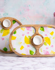 Chip and Dip Oval Platter