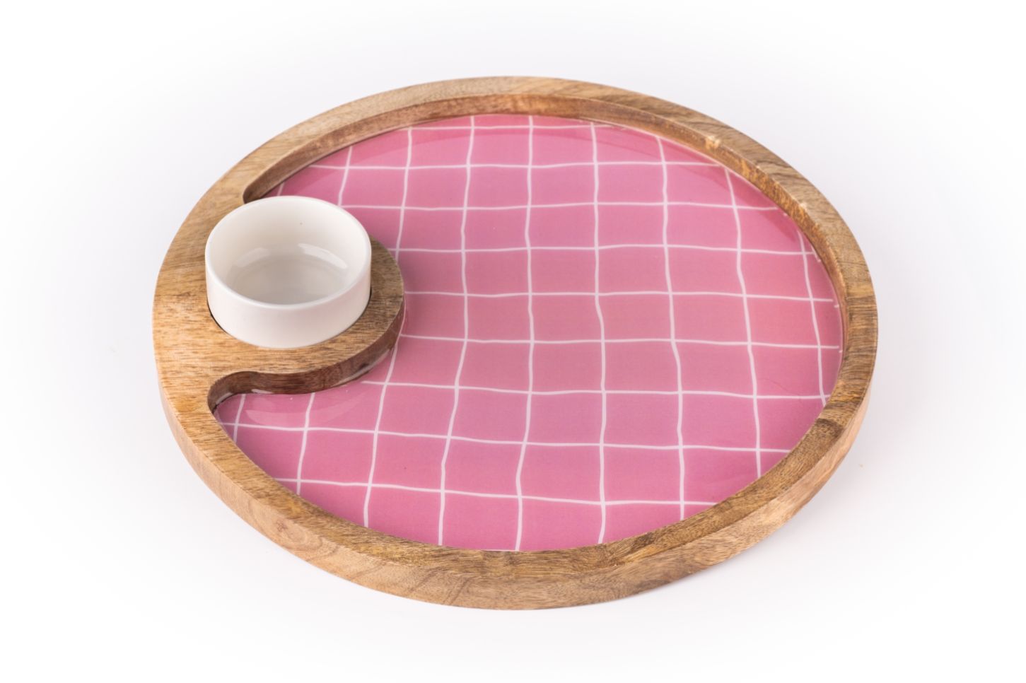 Chip and Dip Round Platter