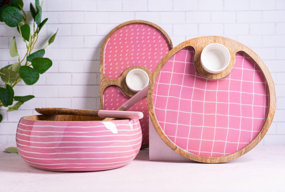 Chip and Dip Round Platter